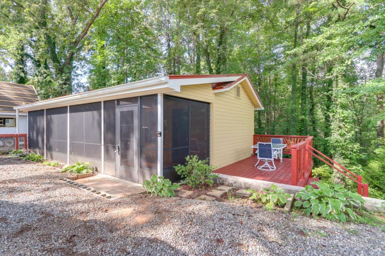 Cozy Blairsville Studio With Deck 15 Yards To Lake! Exterior photo