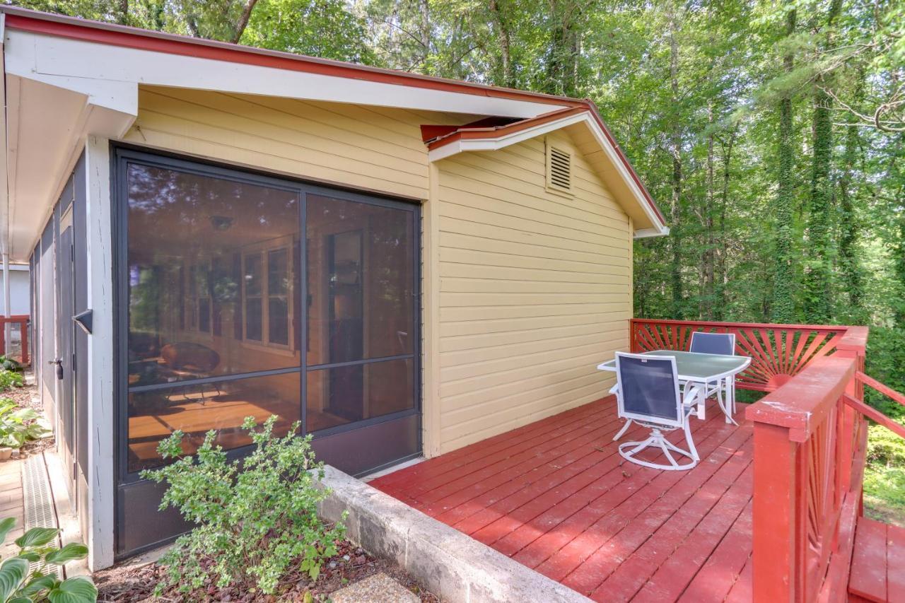 Cozy Blairsville Studio With Deck 15 Yards To Lake! Exterior photo